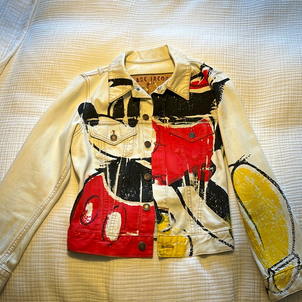 Marc Jacobs Mickey Mouse denim jacket